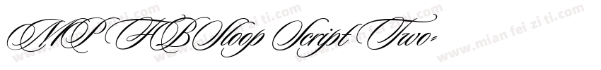 MP FBSloop Script Two字体转换